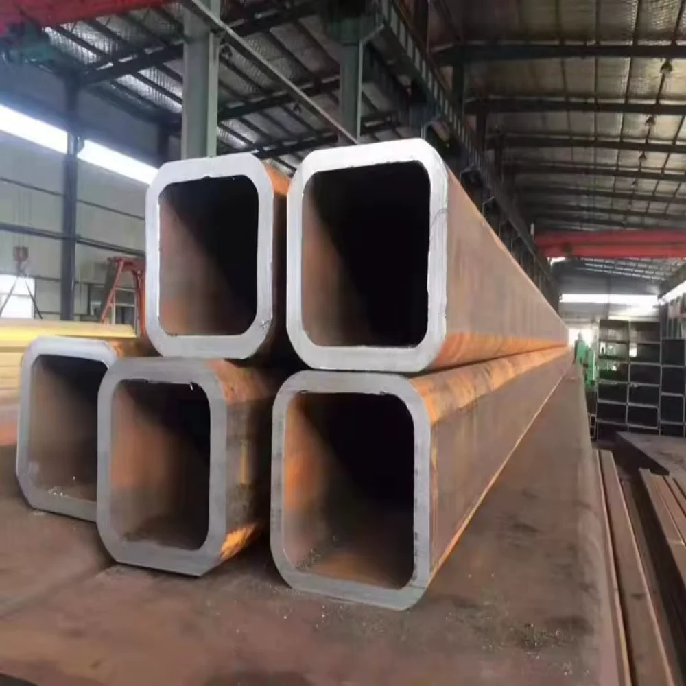 Q195-Q345 Black ERW Square Rectangular Steel Tube Supplier