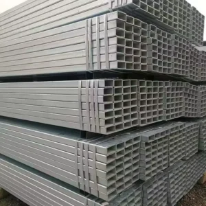 Q195-Q345 Galvanized Rectangular Steel Tube 1.0-2.0mm Wall Supplier