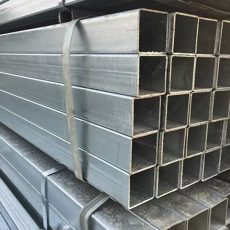 Q195-Q345 Galvanized Square Rectangular Steel Tube Z41-Z60 Supplier