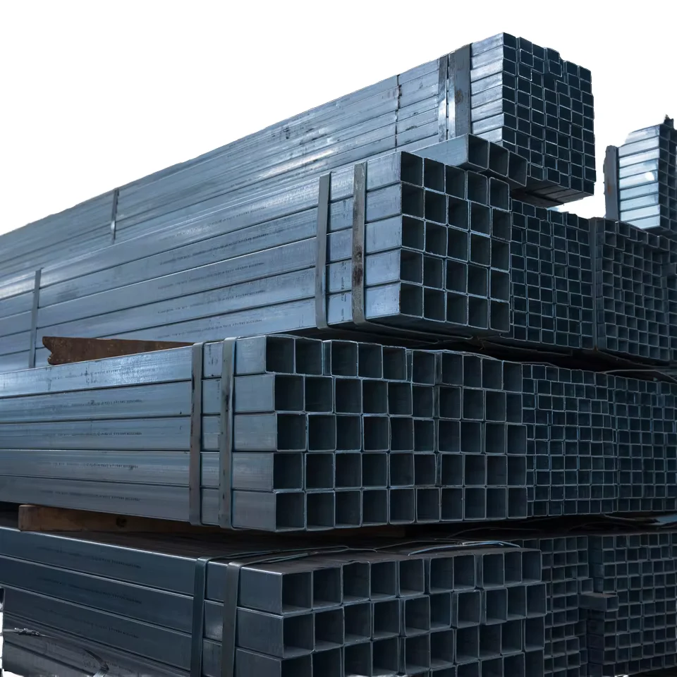 Q195-Q345 Galvanized Square Rectangular Steel Tube Z41-Z60 Supplier