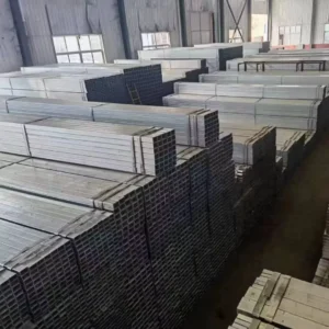 Q195-Q345 Galvanized Square Rectangular Steel Tube Z81-Z120 ASTM CE Supplier