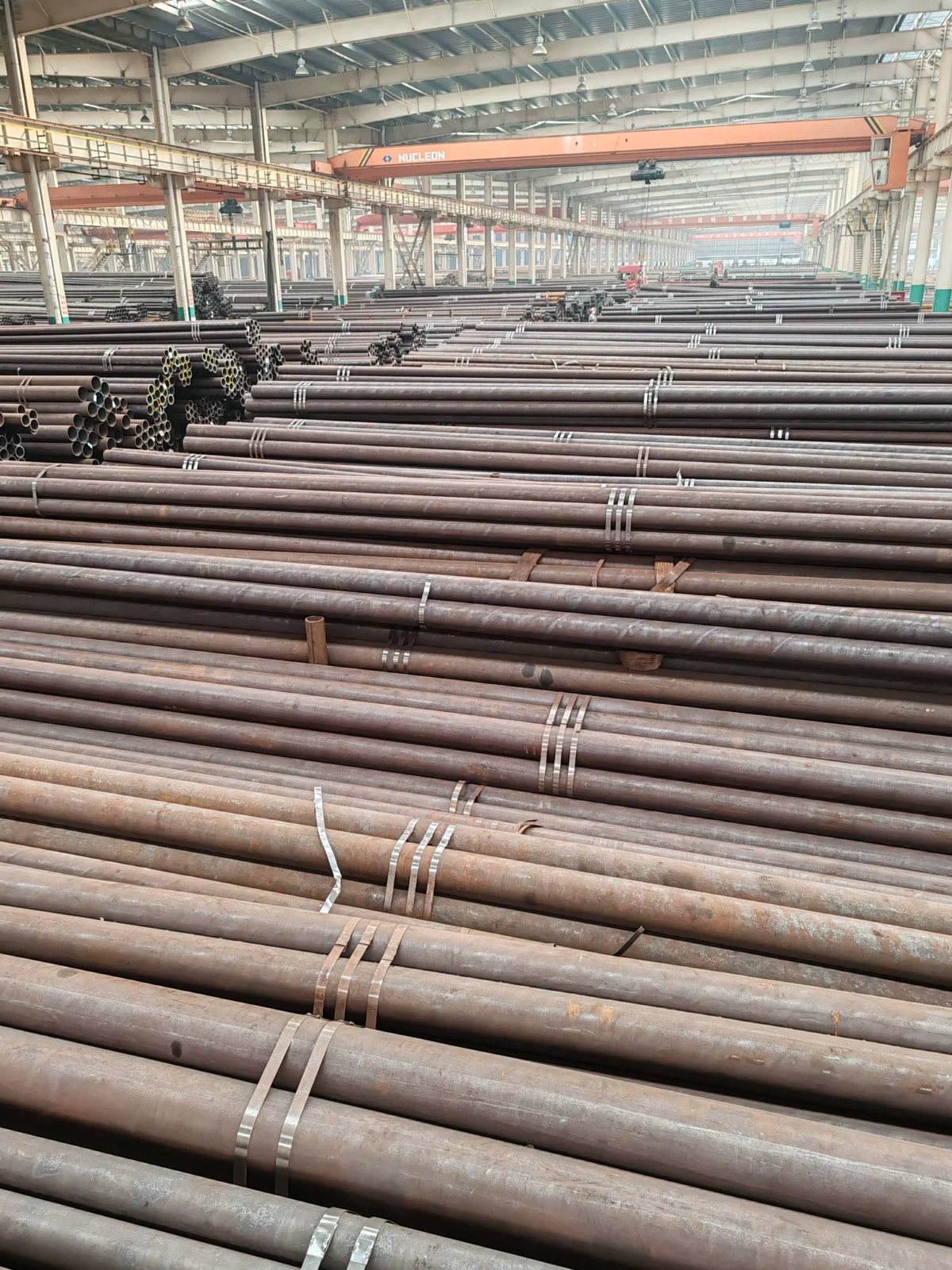 Q195-Q345 S355JR ERW Round Steel Pipe JIS Standard Custom Sizes Supplier