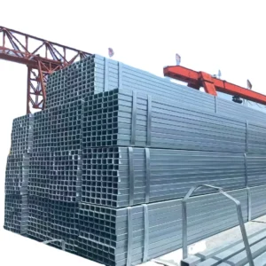 Q195-Q345B Galvanized Square Rectangular Steel Tube 0.5-40mm Wall Thickness Supplier