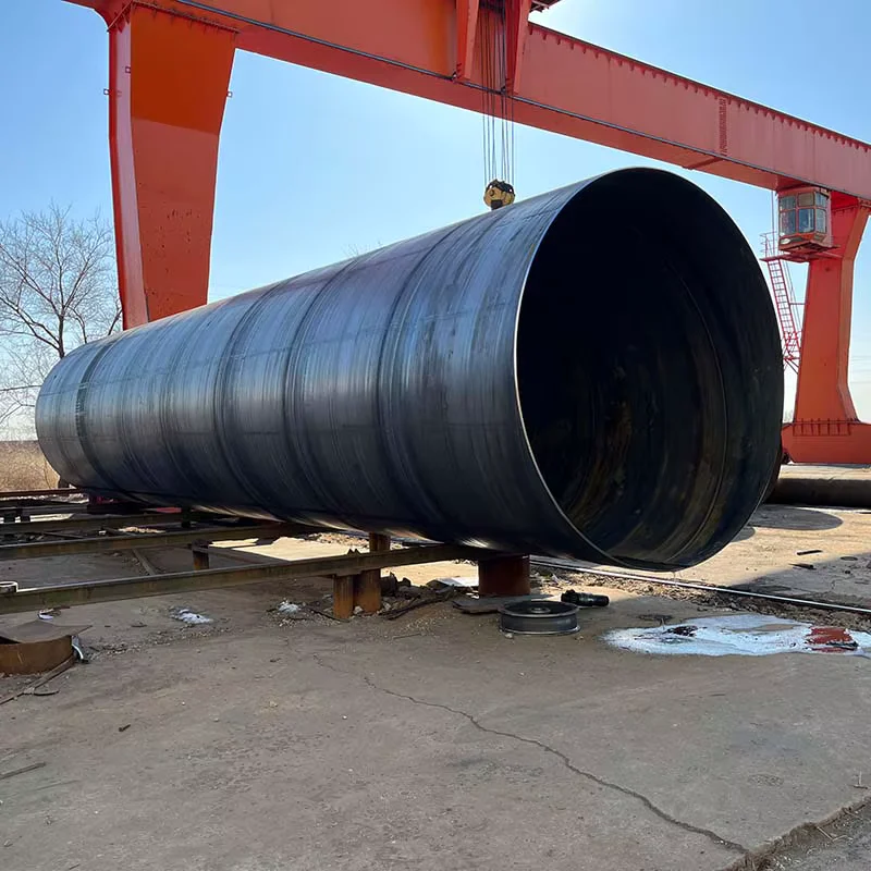 Q195-Q355 SSAW Round Steel Pipe 219-3000mm OD Manufacturer