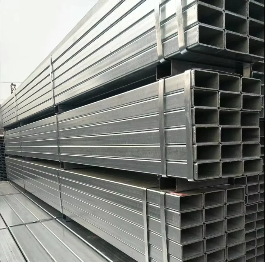 Q195-Q460 Galvanized Square Rectangular Steel Tube ASTM Custom Sizes Supplier
