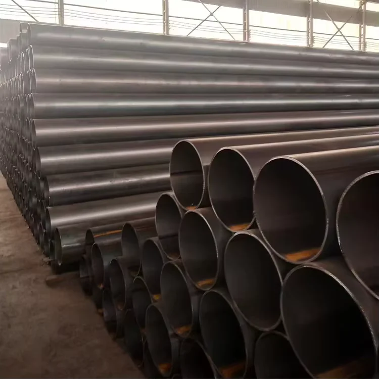 Q235 ERW Round Steel Pipe OD 20-200mm Manufacturer