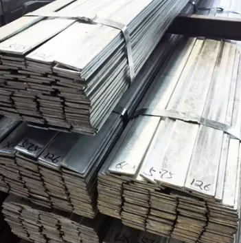Q235 Galvanized Flat Steel Bar & L Angle, ASTM Hot Rolled, Cutting Service Supplier