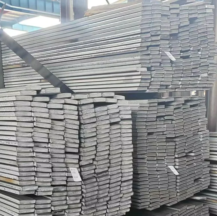 Q235 Galvanized Flat Steel Bar & L Angle, ASTM Hot Rolled, Cutting Service Supplier