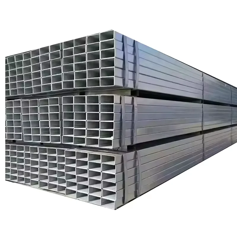 Q235 Galvanized Square Rectangular Steel Tube ERW Welded 8-1240mm Supplier