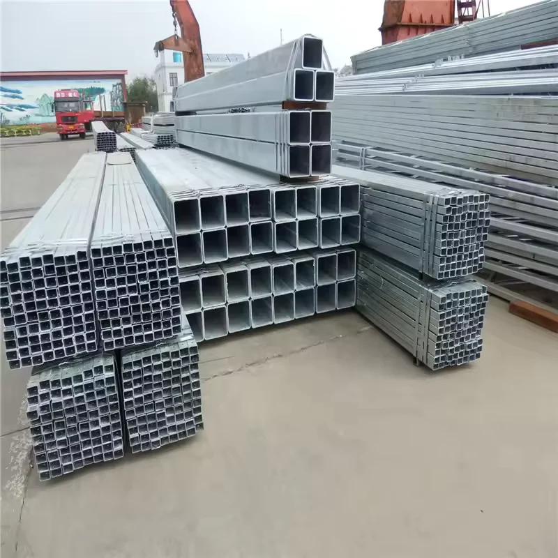 Q235 Galvanized Square Rectangular Steel Tube ERW Welded 8-1240mm Supplier
