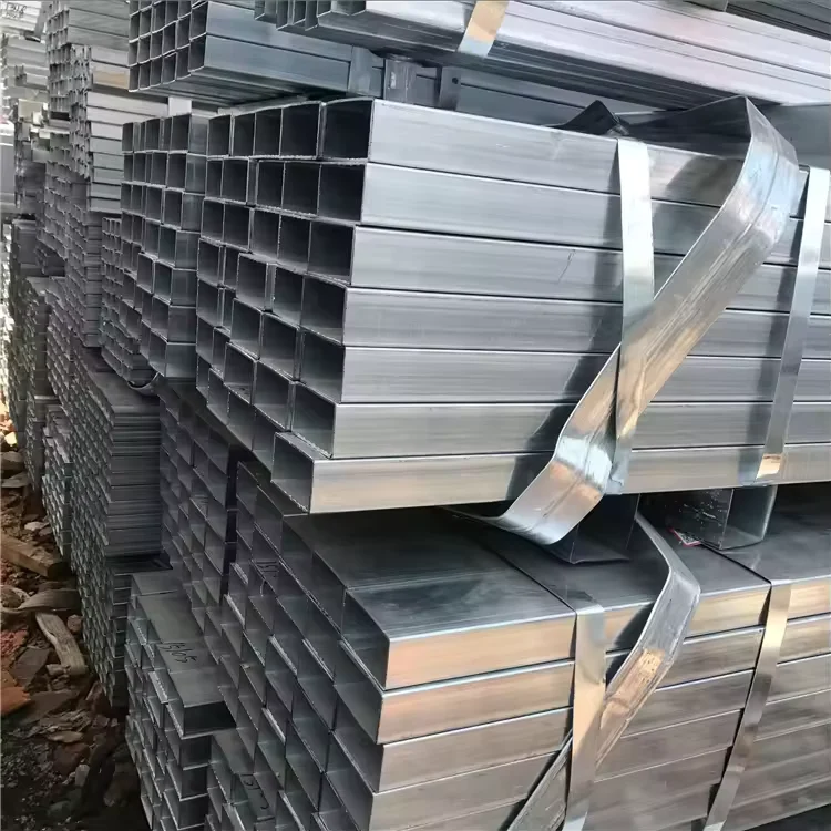 Q235 Galvanized Square Rectangular Steel Tube ERW Welded 8-1240mm Supplier
