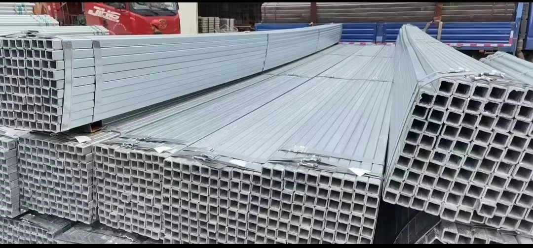 Q235 Galvanized Square Steel Tube 0.5-80mm Wall ERW Supplier