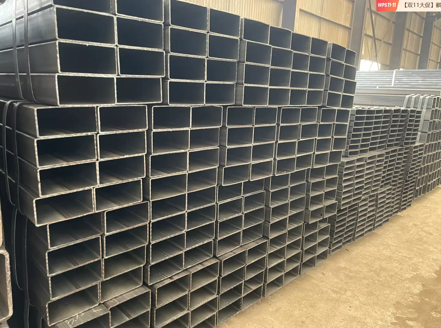 Q235 Galvanized Square Steel Tube 12×12-800x800mm Factory Direct Supplier