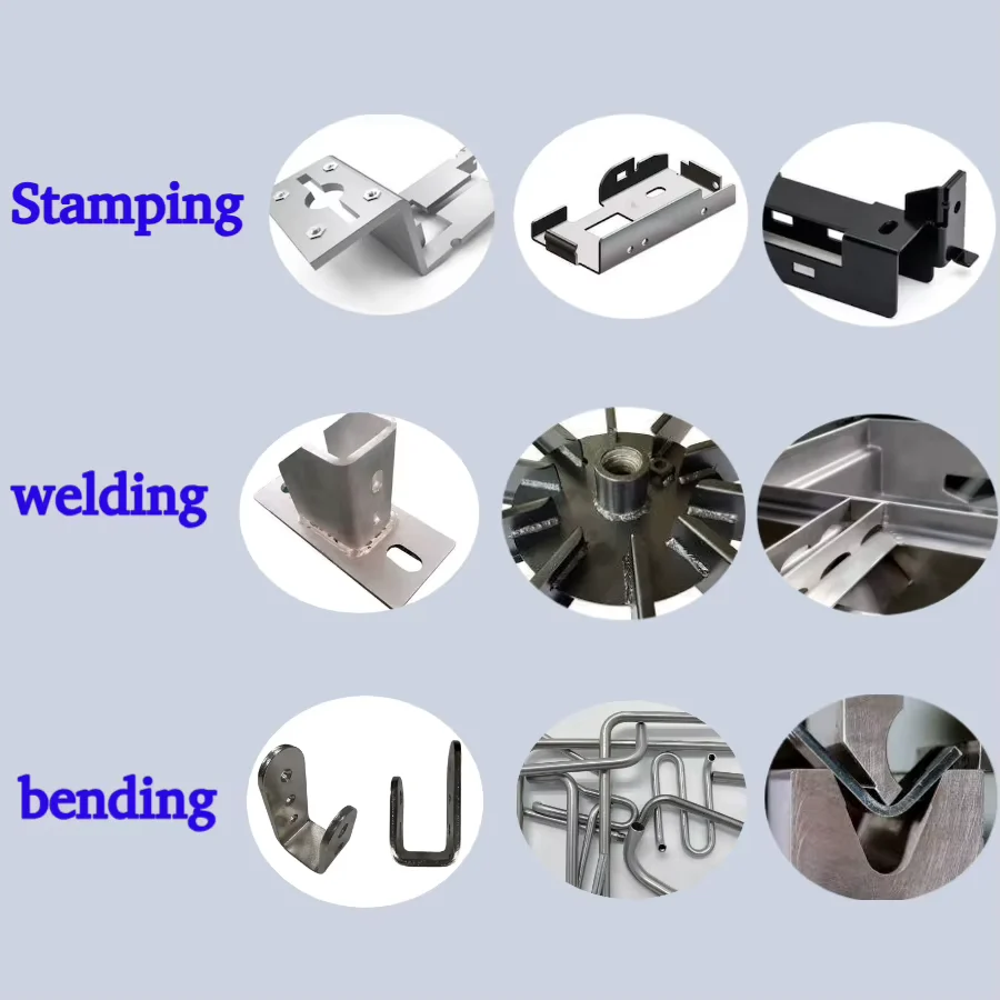 Q235 Laser Cut Sheet Metal Fabrication Bending Welding Powder Coating Supplier