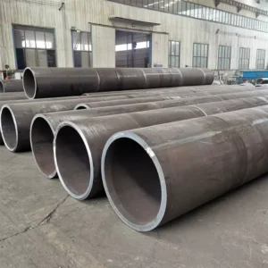 Q235 Q345 A36 ERW Welded Round Steel Pipe OD 32-1219mm Supplier