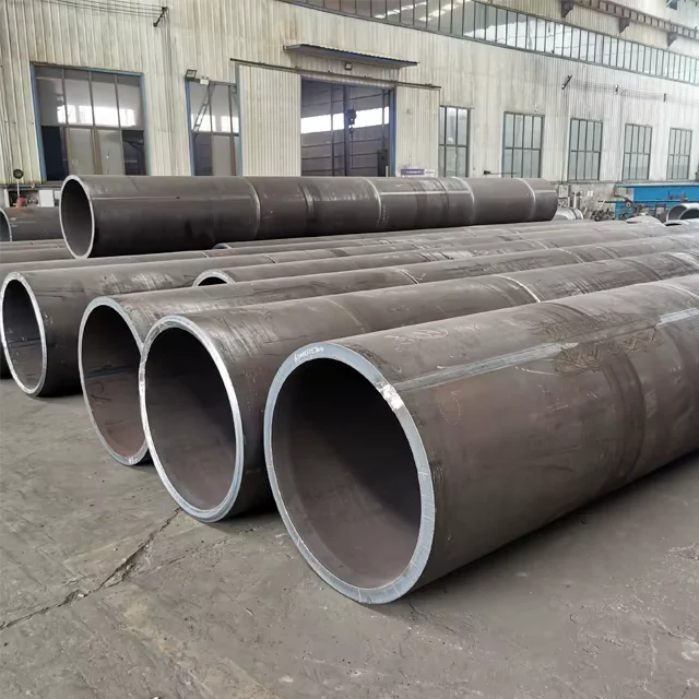 Q235 Q345 A36 ERW Welded Round Steel Pipe OD 32-1219mm Supplier
