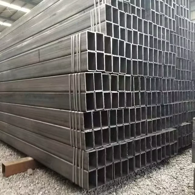 Q235 Q345 ERW Welded Square Rectangular Steel Tube 10-600mm