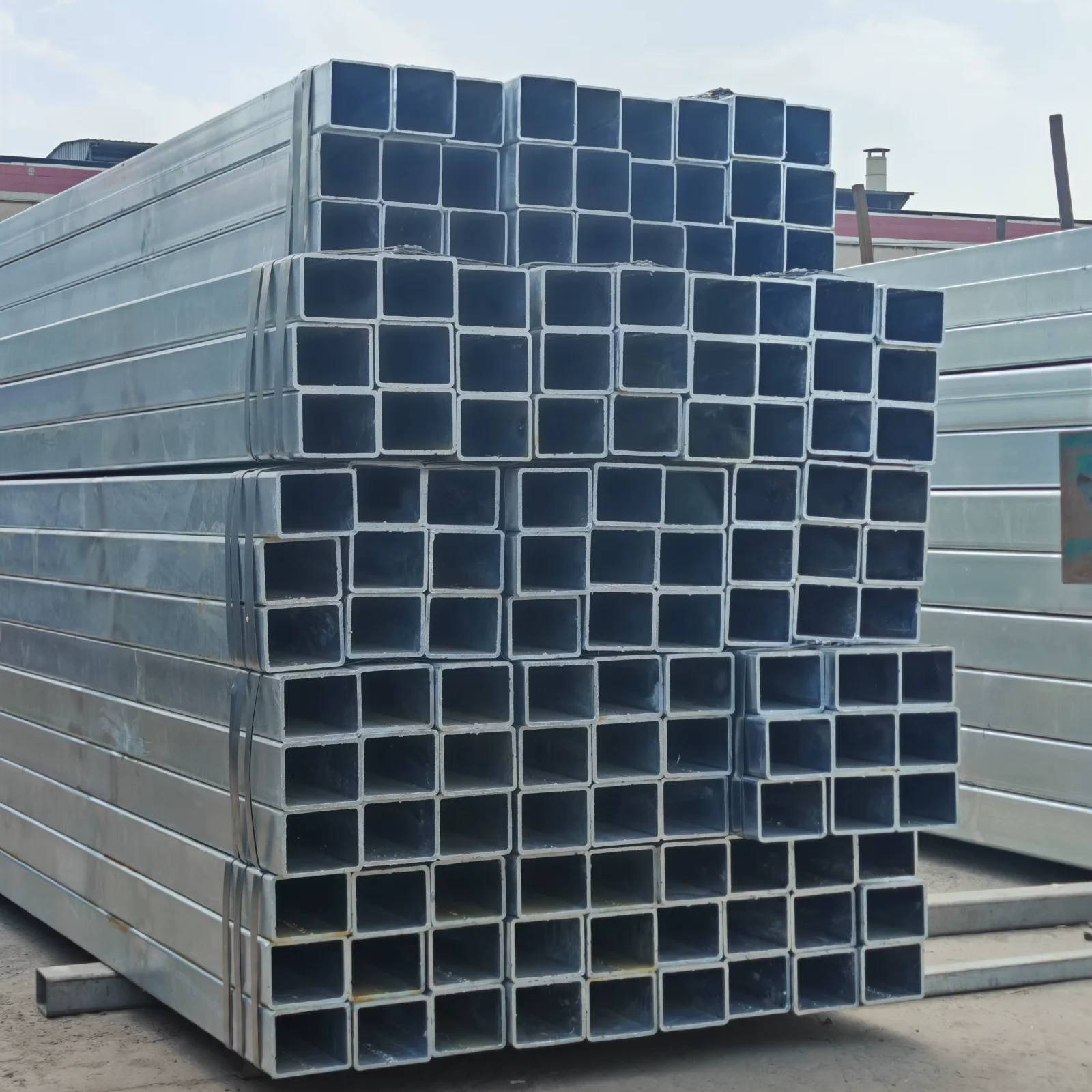 Q235 Q345 Galvanized Square Rectangular Thick Wall Steel Pipe ASTM Manufacturer