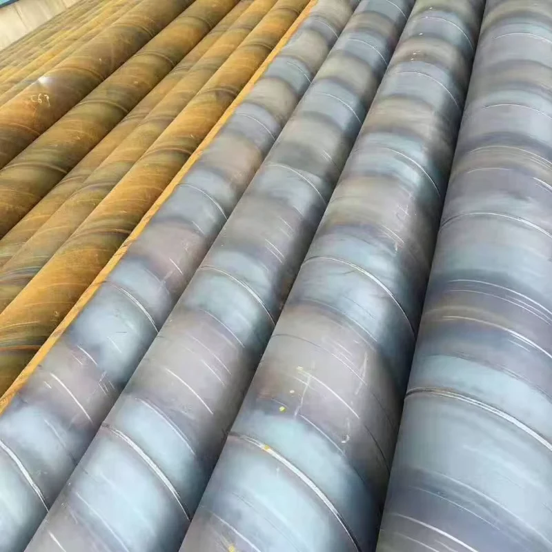 Q235 Q345 S235JR ERW Spiral Welded Round Steel Pipe OD 10-2000mm Supplier
