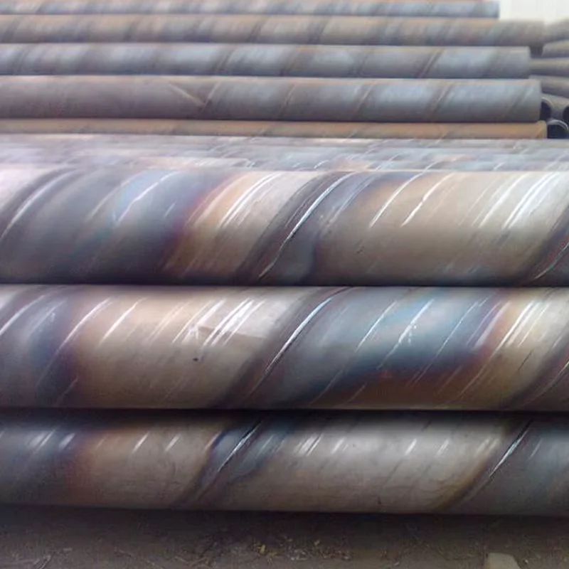 Q235 Q345 S235JR ERW Spiral Welded Round Steel Pipe OD 10-2000mm Supplier