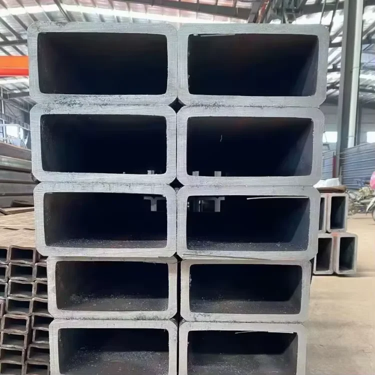 Q235 Q345 S355J2 ERW Square Rectangular Steel Tube 1-50mm Wall