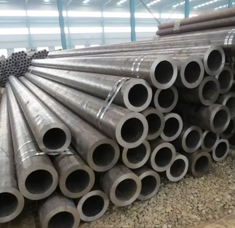 Q235 Q345 S355JR Seamless Round Steel Pipe ASTM Standard Supplier