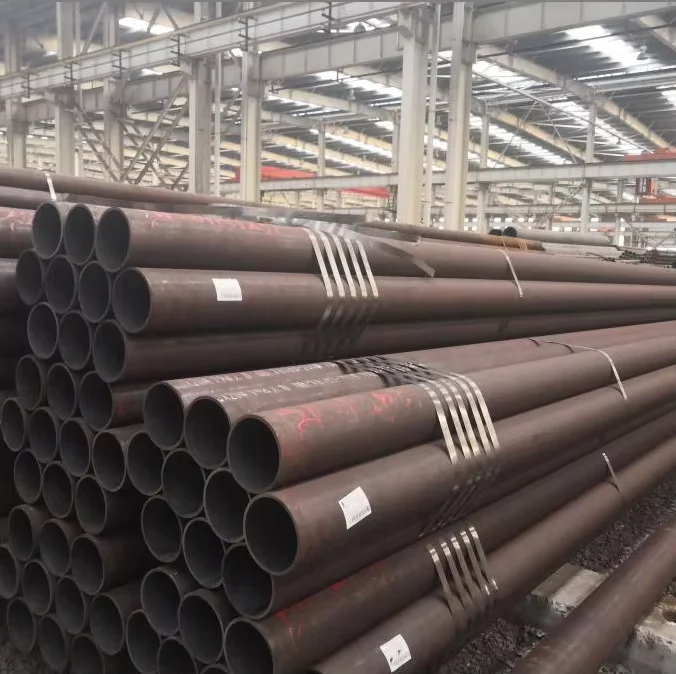 Q235 Q345 S355JR Seamless Round Steel Pipe ASTM Standard Supplier