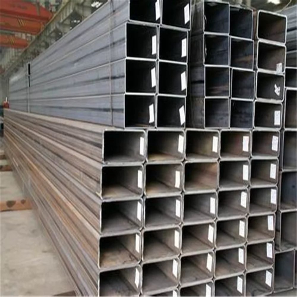 Q235 Q345 Welded Square Rectangular Steel Tube 0.8-30mm Wall Thickness Supplier