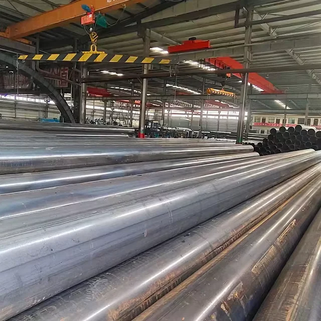 Q235 Q355 ERW Welded Round Steel Pipe OD 6-1820mm Supplier