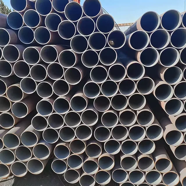 Q235 Q355 S355JH ERW Welded Round Steel Pipe OD 10-700mm Factory Direct Supplier
