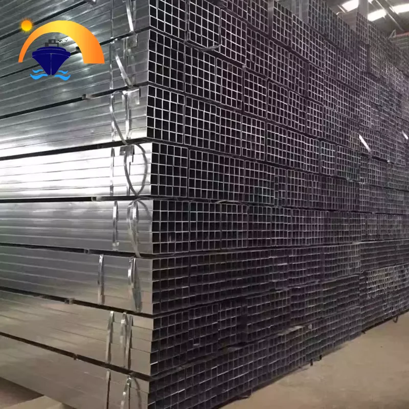 Q235 S235 SS400 ERW Welded Square Rectangular Steel Tube 1.5-30mm Wall Thickness Supplier