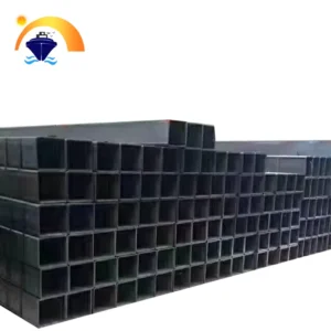 Q235 S235 SS400 ERW Welded Square Rectangular Steel Tube 1.5-30mm Wall Thickness Supplier
