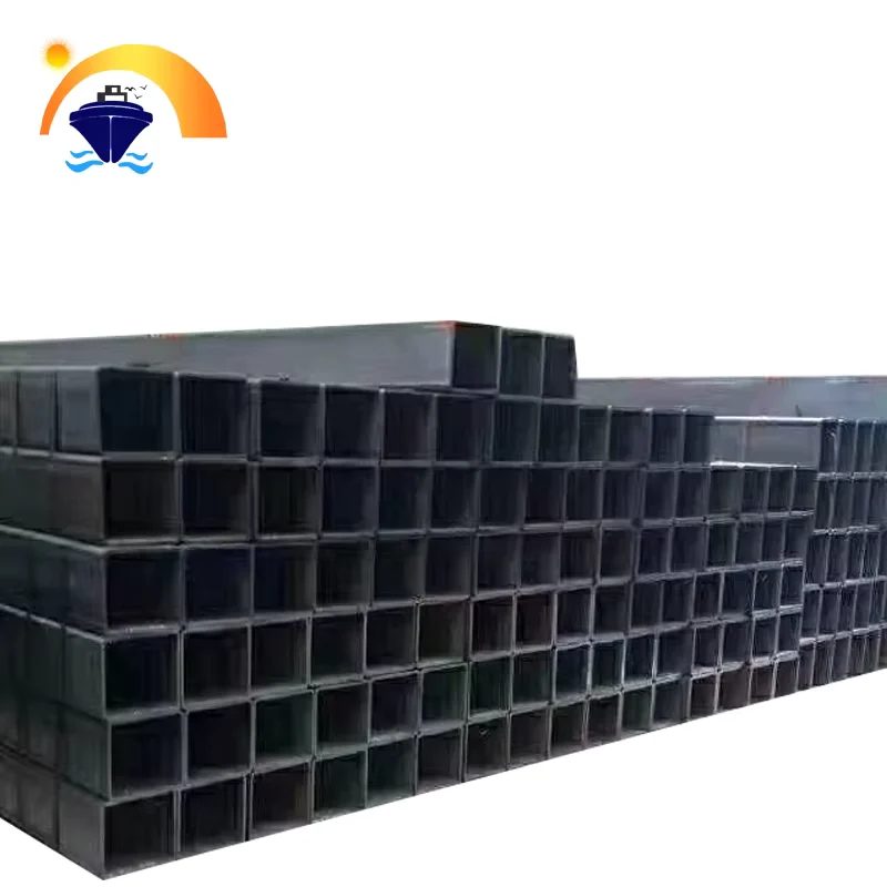 Q235 S235 SS400 ERW Welded Square Rectangular Steel Tube 1.5-30mm Wall Thickness Supplier