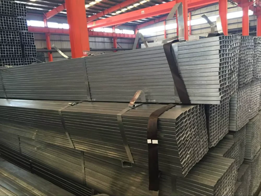 Q235 S235 SS400 ERW Welded Square Rectangular Steel Tube 1.5-30mm Wall Thickness Supplier