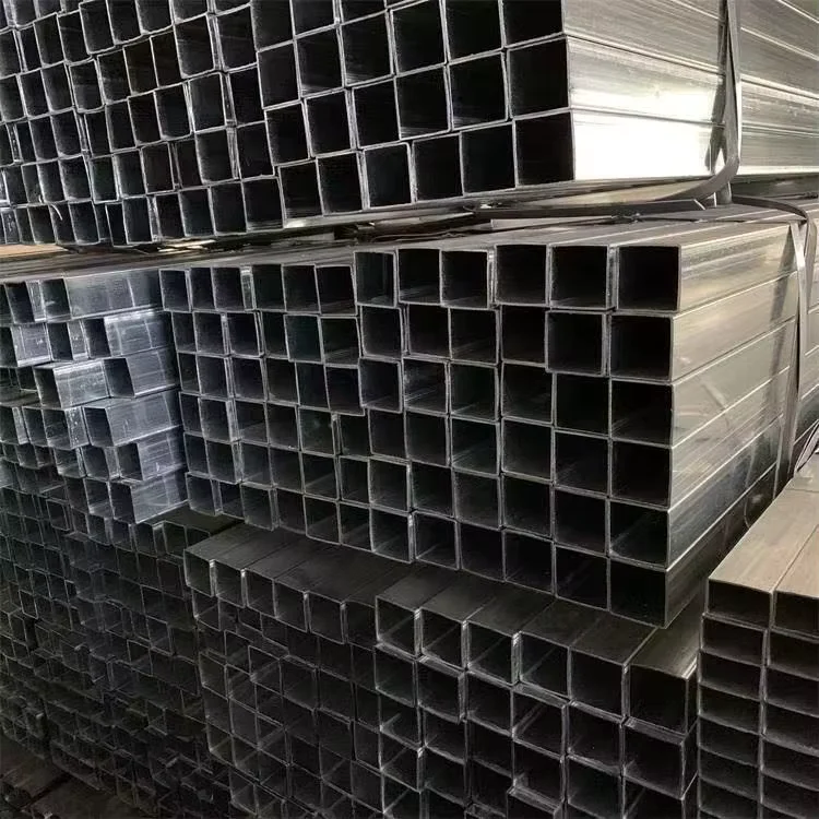 Q235 S275JR Hot Dipped Galvanized Square Rectangular Steel Tube Supplier