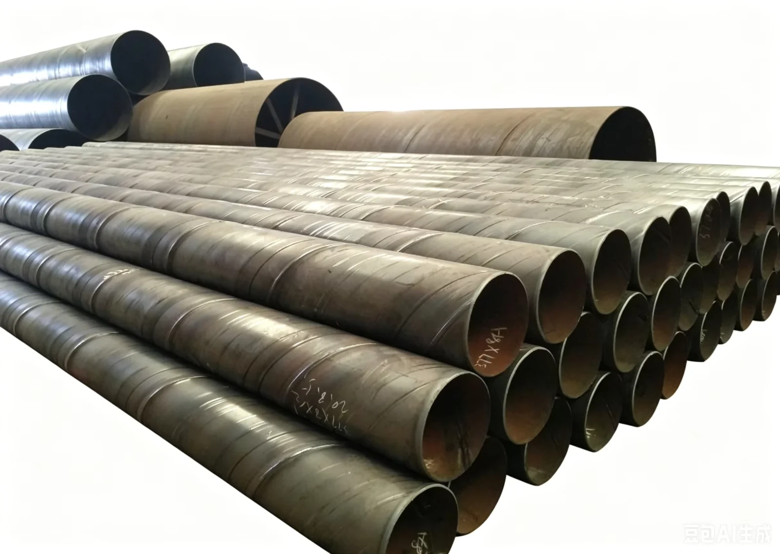 Q235 SSAW Spiral Steel Pipe GB/T 9711 for Bridge Municipal Structure Supplier