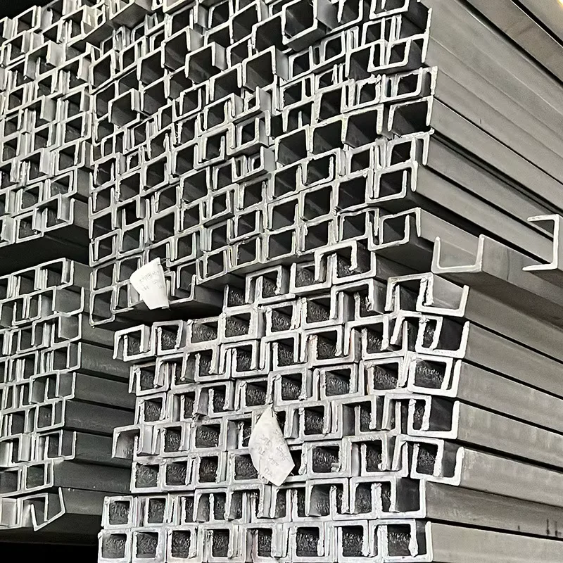 Q235 U Channel Steel Hot Dipped Galvanized 50-400mm CE Certified Supplier
