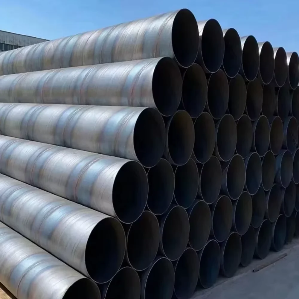 Q235 X70 SSAW Spiral Steel Pipe OD 10-1000mm Factory Direct Supplier
