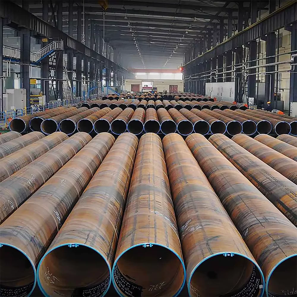 Q235 X70 SSAW Spiral Steel Pipe OD 10-1000mm Factory Direct Supplier