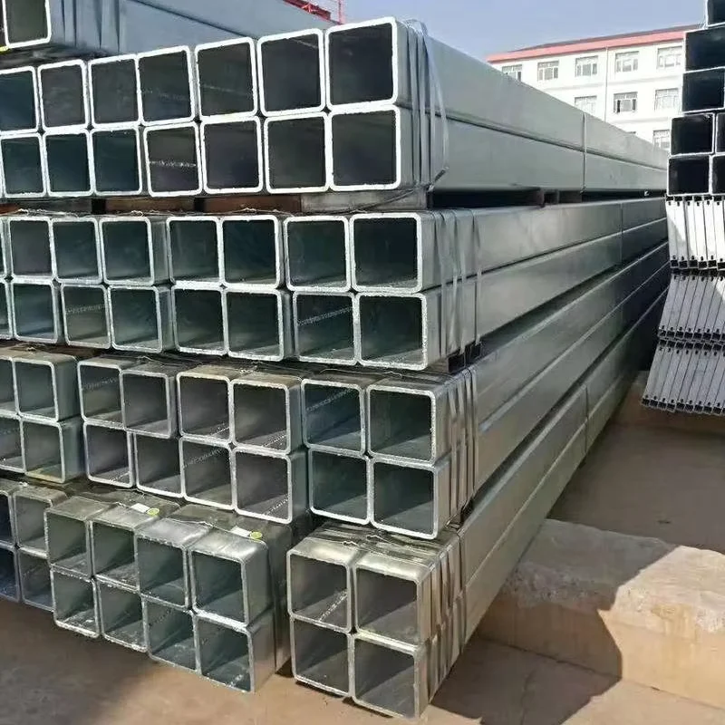 Q235B ASTM A53 Galvanized Square Steel Tube, Custom Sizes Supplier