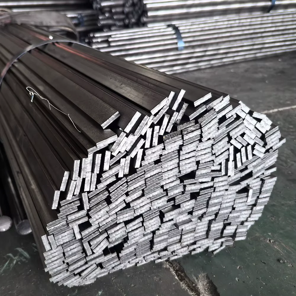 Q235B Cold Drawn Flat Steel 16-25mm Bright Finish Custom Cutting Supplier