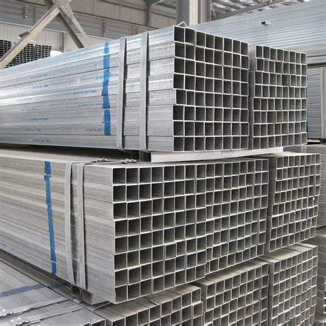 Q235B Galvanized Square Steel Tube 0.6-28mm Wall ERW SHS RHS Supplier