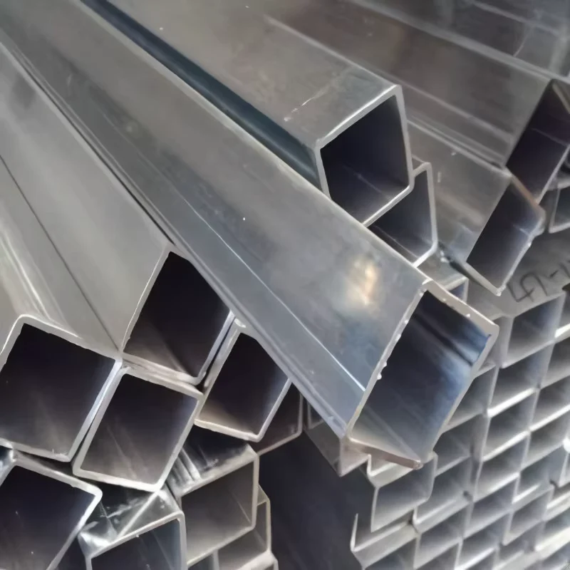 Q235B Galvanized Square Steel Tube 0.6-28mm Wall ERW SHS RHS Supplier