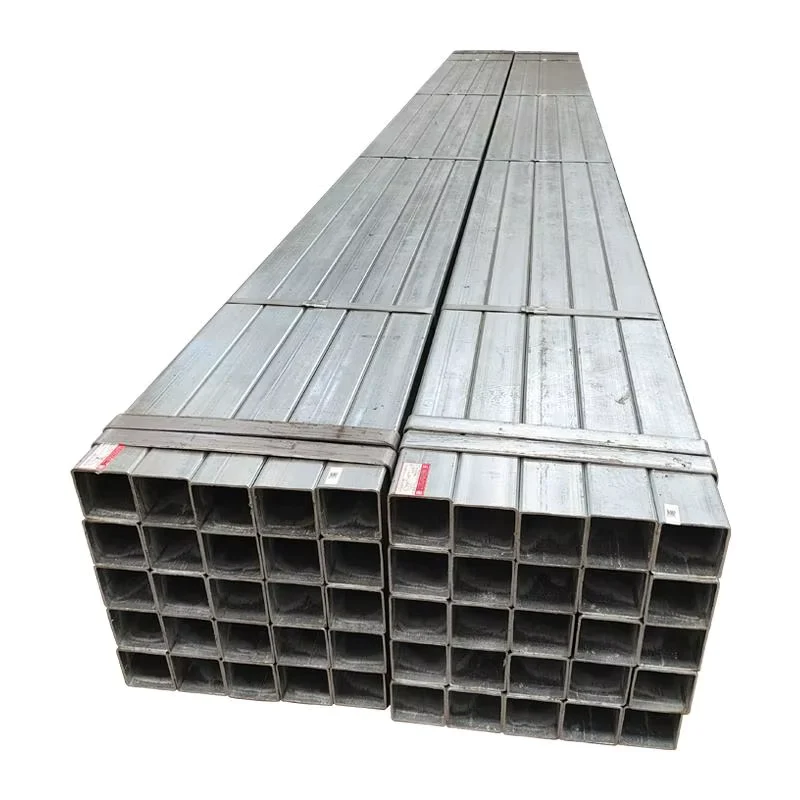 Q235B Galvanized Square Steel Tube 1.2-20mm Wall Thickness Factory Supplier