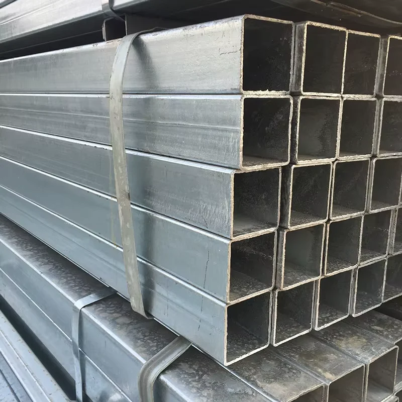 Q235B Galvanized Square Steel Tube 2-50mm Wall Thickness Manufacturer