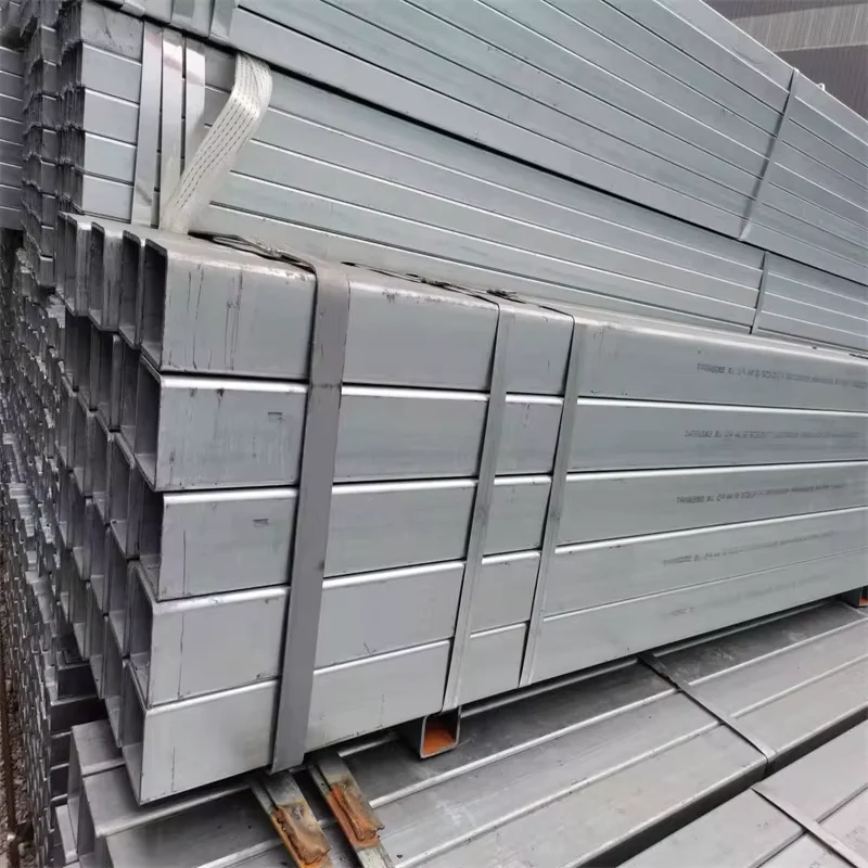 Q235B Galvanized Square Steel Tube 2-50mm Wall Thickness Manufacturer