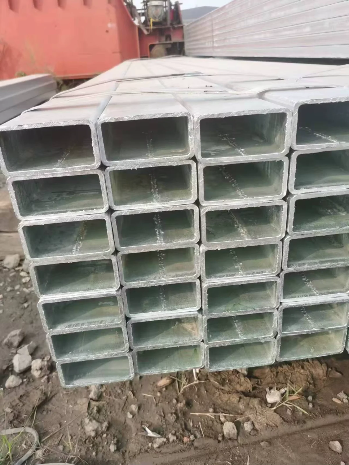 Q235B Galvanized Welded Square Rectangular Steel Tube GB Standard Supplier