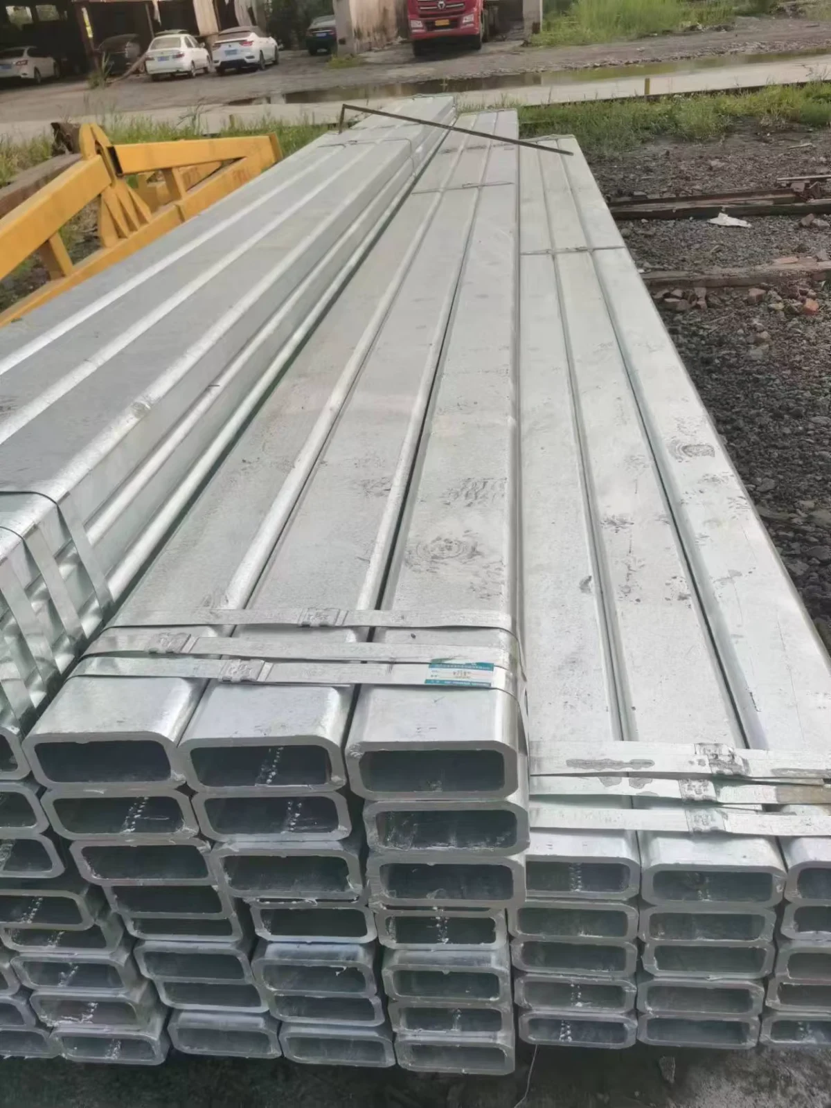 Q235B Galvanized Welded Square Rectangular Steel Tube GB Standard Supplier