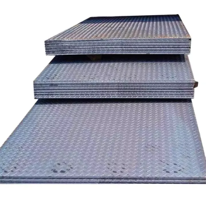 Q235B Hot Rolled Checkered Plate 1-100mm Diamond Pattern Supplier