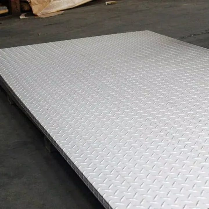 Q235B Hot Rolled Checkered Plate 1-100mm Diamond Pattern Supplier
